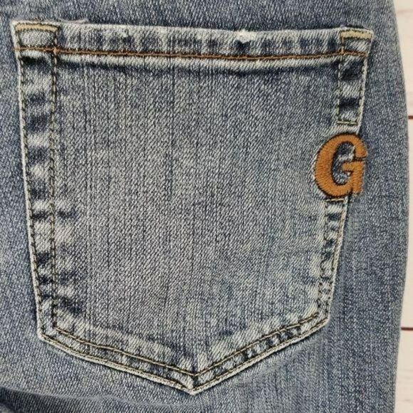 Guess Women's Sarah Skinny Medium Wash Jeans Size 27 - Picture 4 of 6